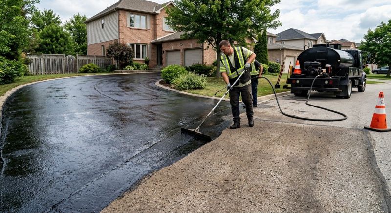 Asphalt Driveway Sealing in Tampa, FL