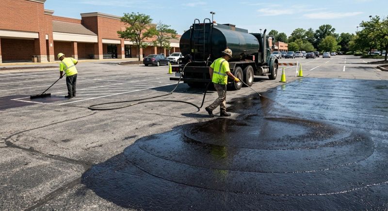 Asphalt Parking Lot Sealing in Tampa, FL