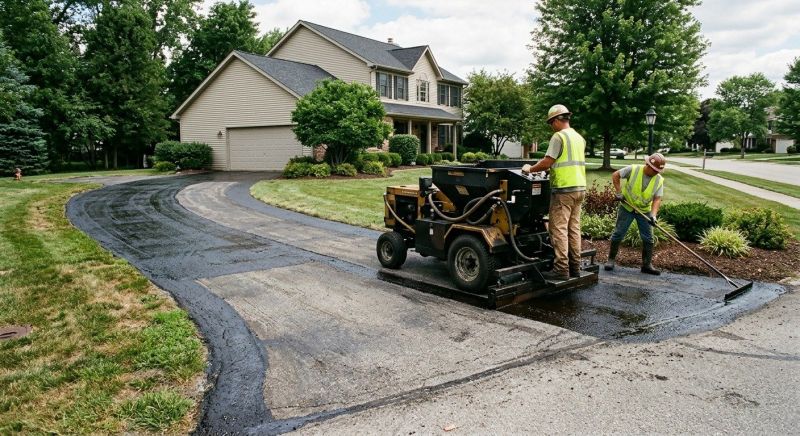 Asphalt Resealing in Columbus, OH