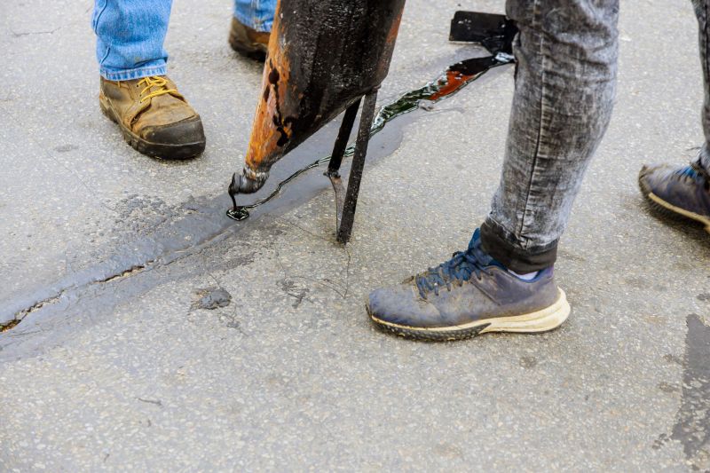 Crack Filling and Surface Preparation