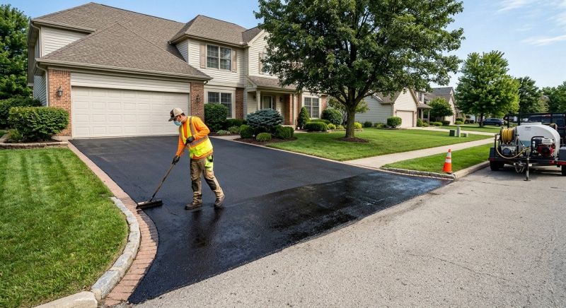 Blacktop Sealcoating in Greenville, SC