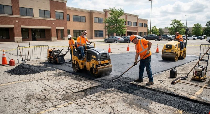 Commercial Paving Repair in Los Angeles, CA