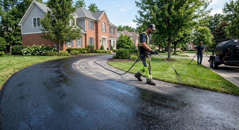 Driveway Slurry Sealing in Greenville, SC