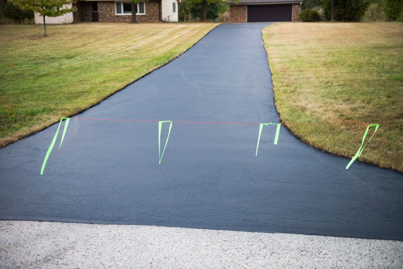 Hot Tar Driveway Sealing in Columbus, OH