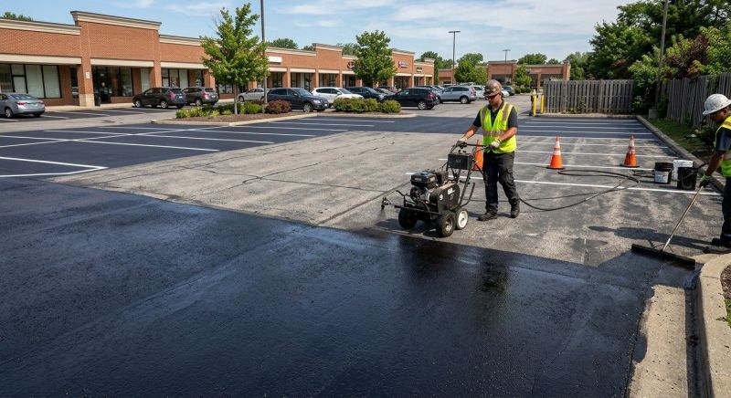 Parking Lot Resurfacing in Fort Collins, CO
