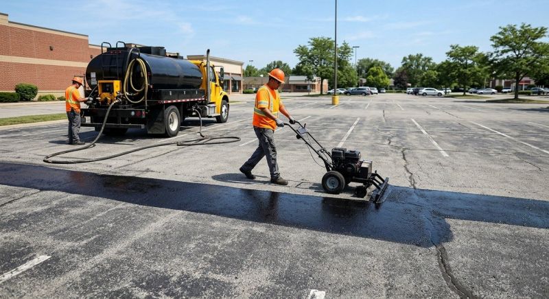 Parking Lot Sealcoating in Fort Collins, CO