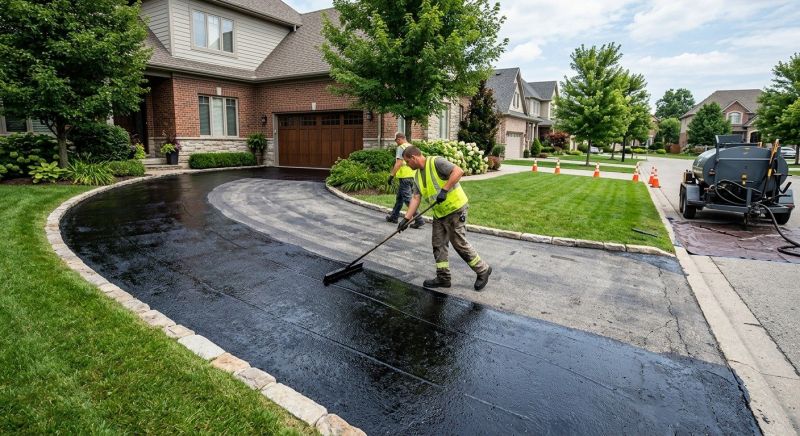 Residential Blacktop Sealing in Denver, CO